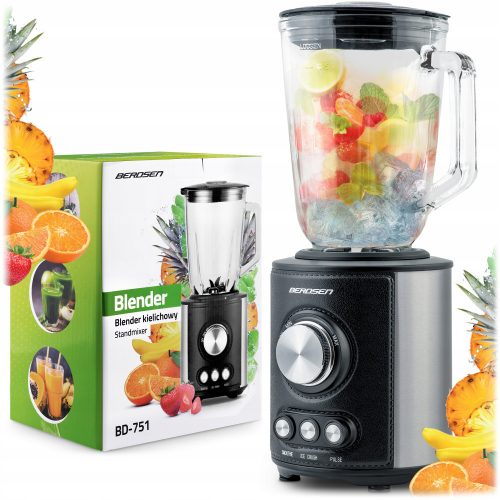  Berdsen 375100 Blender cu pahare de 800 W argintiu/gri