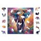  Puzzle din Lemn 25 x 25 cm ELEFANT Puzzle din Lemn 145 Piese