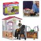  SLH42437 Schleich Horse Club-Cutie pentru cai, tarc pentru cai Tori&Princess