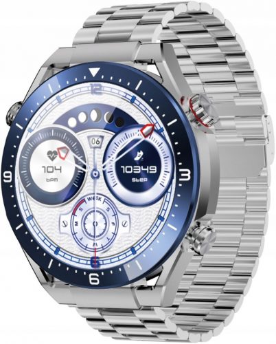  Ceas inteligent EcoWatch EW1 Argintiu 1,52" 400 mAh IP67 Apeluri Trei benzi