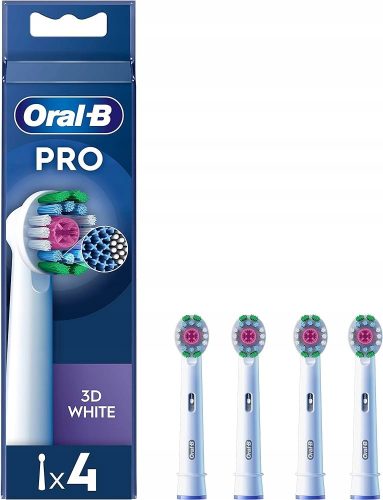  Oral-B EB18RX Pro 3D White capete de periuță de dinți electrică 4 buc