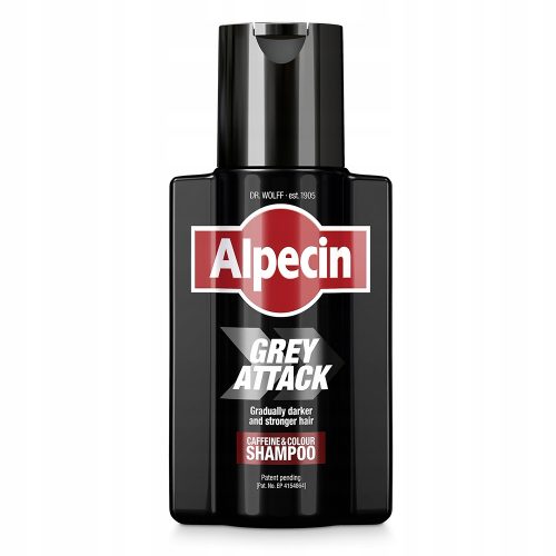  Sampon Alpecin Grey Attack cu cafeina si colorant pentru barbati