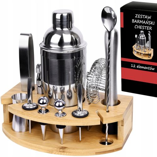 SET BARTENDER PENTRU BĂUTURI 750 ml 12 buc.