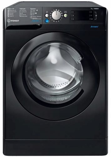  INDESIT BWE71452XKPLN MAsina de spalat negru 7kg 1400 rpm