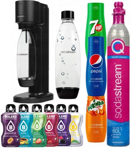  SATURATOR DE APĂ CARBONATĂ SODASTREAM KIT DE STREAM DE SODA PENTRU APĂ CARBONATĂ