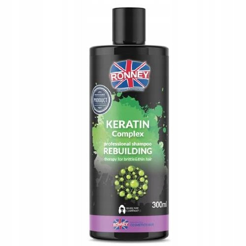  Ronney Keratin Complex Professional Sampon Sampon reconstructiv pentru par uscat si fragil 300 ml