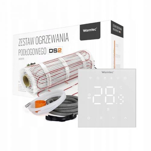 Covoraș de încălzire pentru gresie, set 3,5 m2 Warmtec DS2-35/XRT01-BB