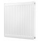 Radiator cu panou de oțel Demrad FIX 570 W alb 400 x 500 x 100 mm - conexiune laterală sau inferioară