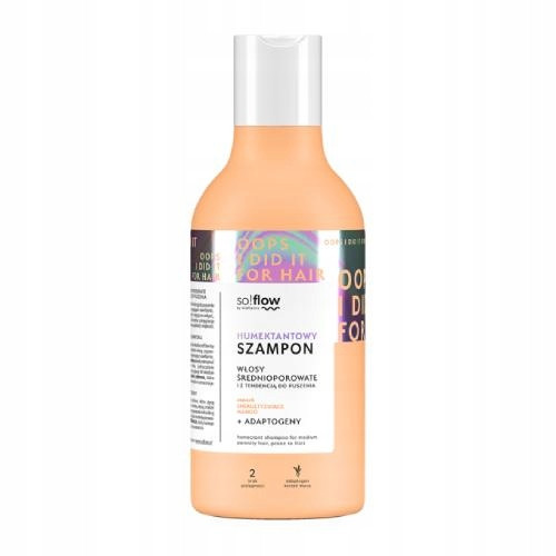  So!Șampon Flow pentru păr cu porozitate medie 400 ml