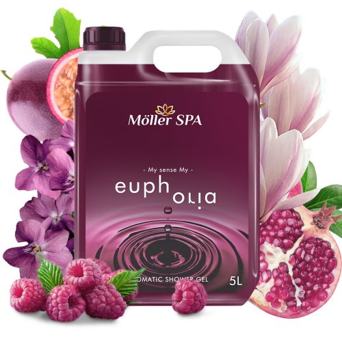  Möller SPA GEL DE DUȘ CREM CU PARFUM EUPHORIA STOCK 5L