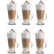 Pahare Tadar latte 250 ml 6 buc.