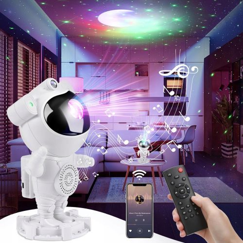 LAMPĂ DE NOAPTE SKY STAR PROIECTOR PROIECTOR BLUETOOTH BLUETOOTH ASTRONAUT