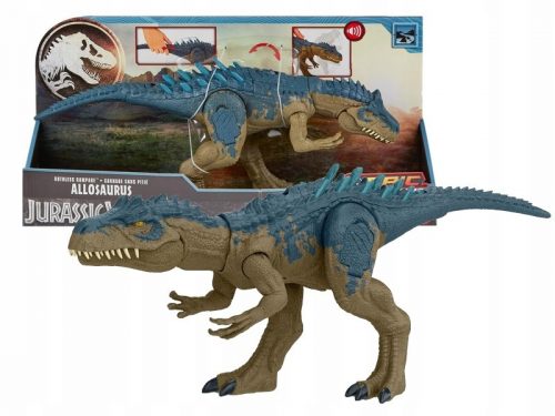  Figurină de acțiune JURASSIC WORLD DINOSAUR ALLOSAURUS cu sunet