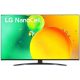  LG 65NANO763QA TV LED 4K UHD de 65 inchi, negru