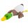  PERNĂ DE PELUȘ MASCOTA MARE, COLORATA GREEN GOOSE DUCK 60 cm