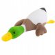  PERNĂ DE PELUȘ MASCOTA MARE, COLORATA GREEN GOOSE DUCK 60 cm