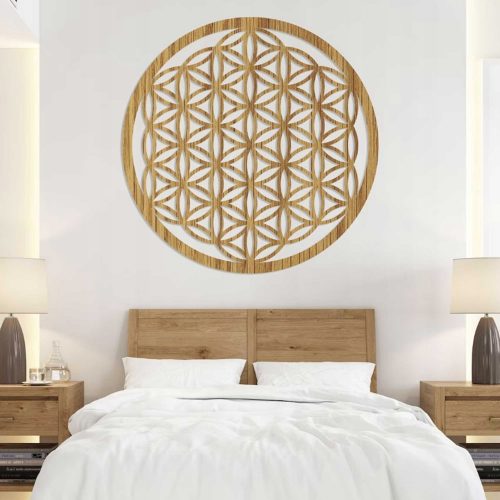 Mandala sculptata Floarea Vietii Perete Decoratiuni Artistice SENTOP