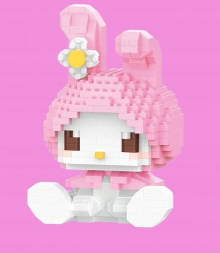  Hello Kitty Sanrio blocuri Figurina My Melody Box Box 406 elemente