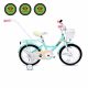  Bicicleta multicolora Vikas mint 16".