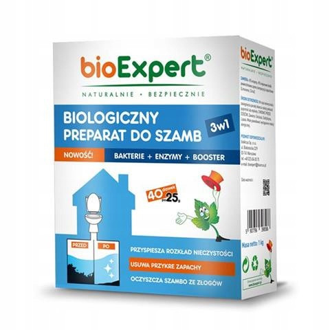  Preparat biologic pentru fose septice Bio+ 1kg Bioexpert