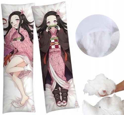 PERNA CU FATA DE PERNA 150 X 50 CM DAKIMAKURA ANIME NEZUKO KAMADO DEMON SLAYER