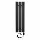 Radiator baie electrica Regnis 500 W 290 x 1000 mm negru