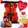 SET LED URSU MARE CU TRADAFIRI CADOU DE ZIUA VALENTINE’S DAY MAMA BUNICA 40CM XL 3D