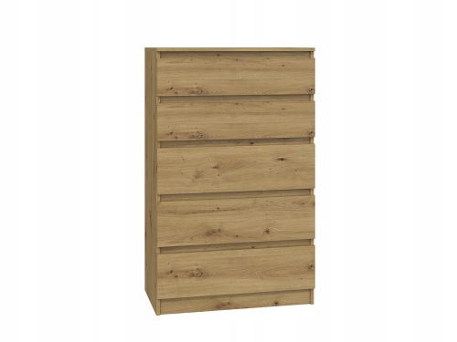  TopEshop MALWA comodă 70 x 40 x 112cm stejar artizanal mat