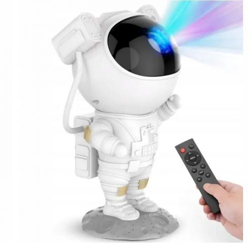  PROIECTOR STARS SKY LAMPĂ DE NOAPTE LED ASTRONAUT + TELECOMANDA pentru proiectorul astronaut negru