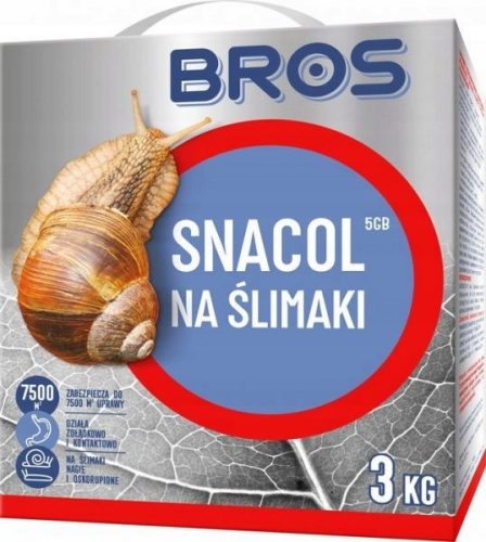 Bros SNACOL 5GB OTRAVĂ DE melc 3kg PUTERNIC