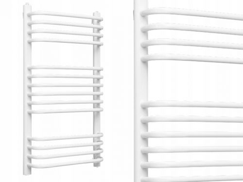  Radiator baie decorativ LECCO 710x650 422W scara Alb