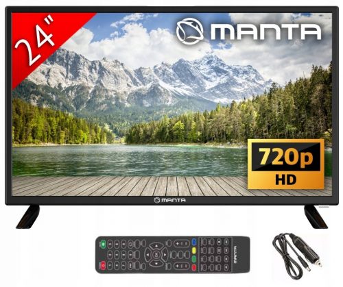  Televizor LED Manta 24LHN124D 24" HD Ready, negru