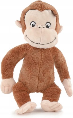  Maimuta de plus Curios George Mascota George 29 cm clasica originala