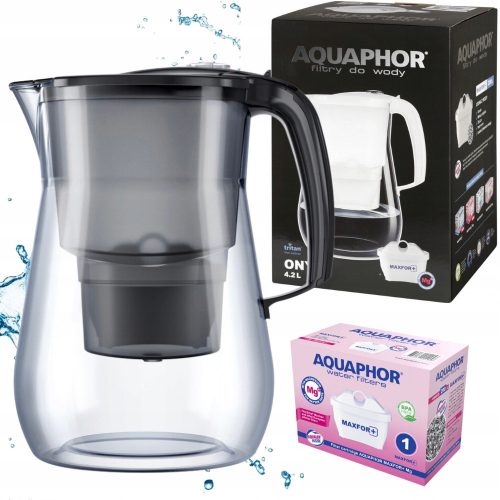  Urcior cu filtru Aquaphor Onyx 4,2 l, negru