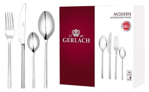 SET de tacâmuri clasic Gerlach Modern pentru 6 persoane - 24 buc