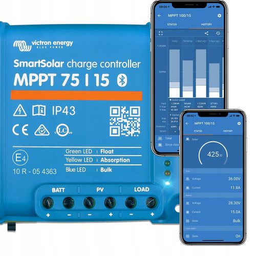 REGULATOR DE ENERGIE VICTRON Smart Solar MPPT 75/15