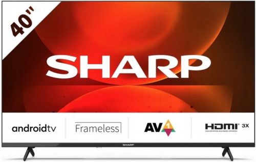  Televizor LED Sharp 40FH2EA de 40 inchi 1920x1080 Full HD Android TV Dolby Digital