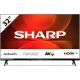  Sharp 32FH2EA TV LED 32 inchi 1366x768 (HD Ready) AndroidTV Dolby Digital