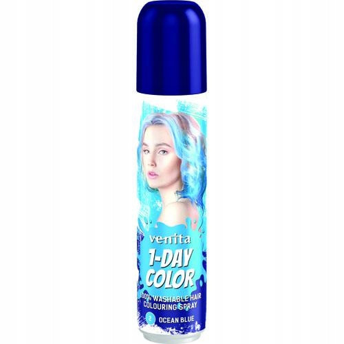 Spray de culoare Venita 1-Zi Spray de culoare pentru păr Sea Wave 50 ml