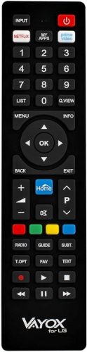  Telecomanda Vayox pentru TV LG universal VA0144 neagra