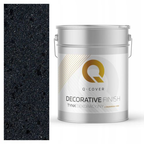 TENCUIARE DECORATIVA CULOARE GRAFIT CU MICA NEGRA D925 15kg MICA