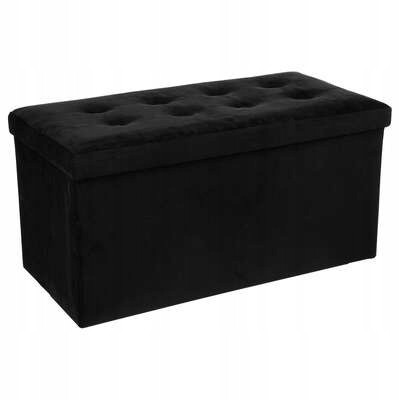  Banca Atmosphera cu depozitare 78 x 38 x 38 cm neagra