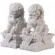 FIGURINE FIGURINE LEUL CHINEZAN CAINE FOO STATUETA SCULPTURA SET DE 2 DECORATII