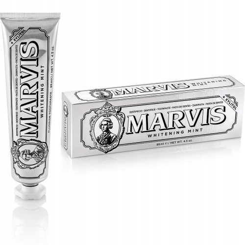  Marvis pasta de dinti albitoare cu fluor Whitening Mint 85ml