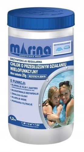  Tablete de clor Marina 1,2 kg 1,2 l