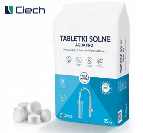  Tablete de sare. Sare pentru tablete, sac 25 kg BIOMUS