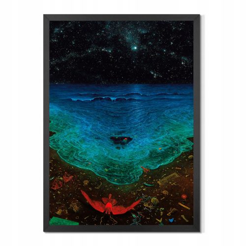 Poster Zdzisław Beksiński artă într-un cadru 50 x 70 cm