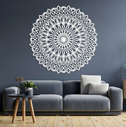 Mandala Perete Floarea Vieții Decorație Perete Rotund Artistic SENTOP