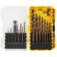  Set burghii pentru metal DeWALT HSS-G DT70728-QZ 19 piese