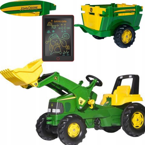  Rolly Toys tractor verde pentru copii